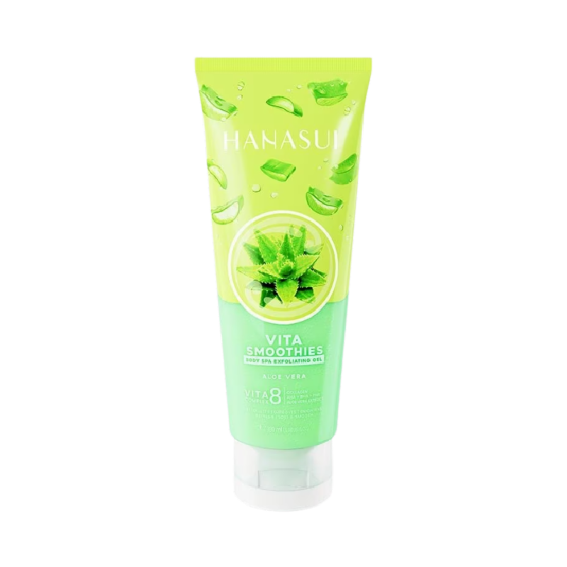 HANASUI Body Spa Exfoliating Gel Aloe Vera - 180ml