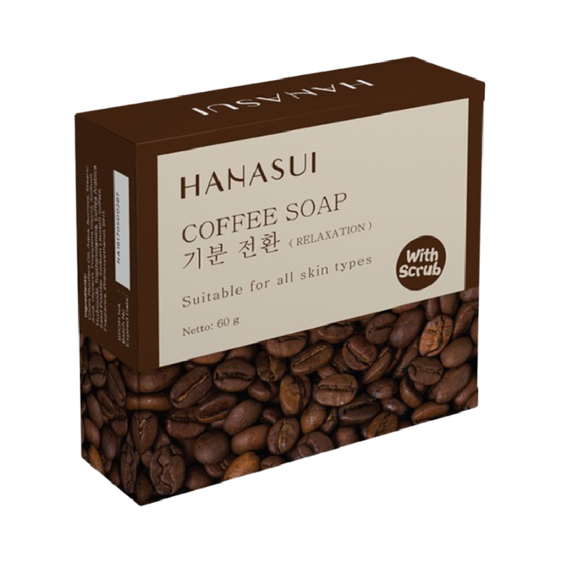 HANASUI Bar Soap Coffee - 60gr