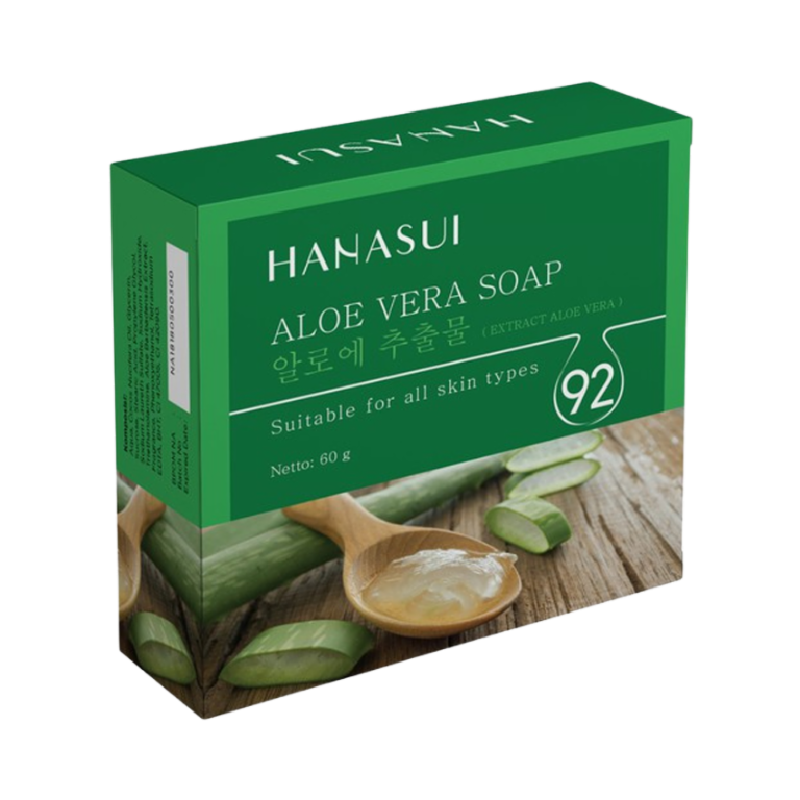 HANASUI Bar Soap Aloe Vera - 60gr