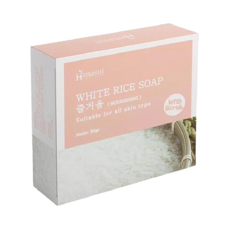 HANASUI Bar Soap White Rice - 60gr