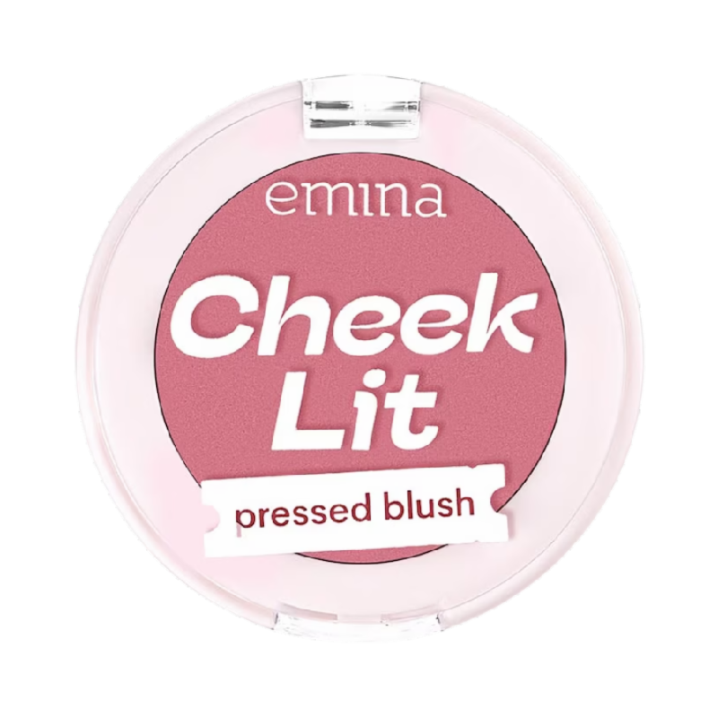 EMINA Cheek Lit Pressed Blush 01 Violet Berry - 3.5gr