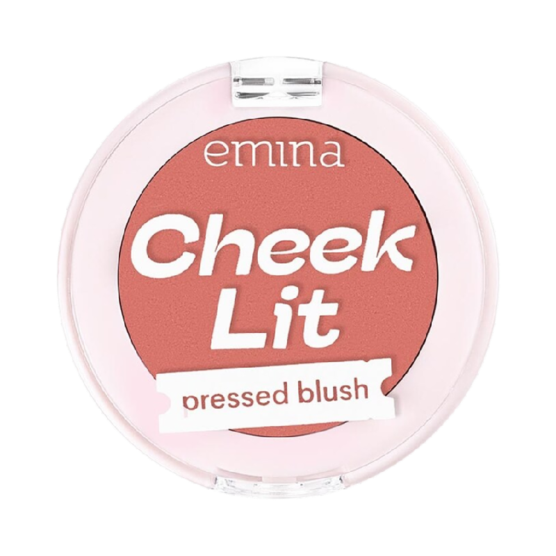 EMINA Cheek Lit Pressed Blush 03 Cherry Popsicle - 3.5gr
