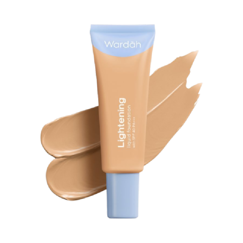 WARDAH Lightening Liquid Foundation 03 Warm Beige (32W) - 25ml