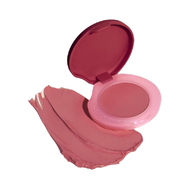 WARDAH Colorfit Melt To Pop Cream Blush 05 Peaceful Plum - 3gr