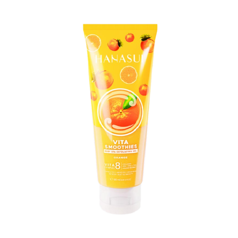 HANASUI Body Spa Exfoliating Gel Orange - 180ml
