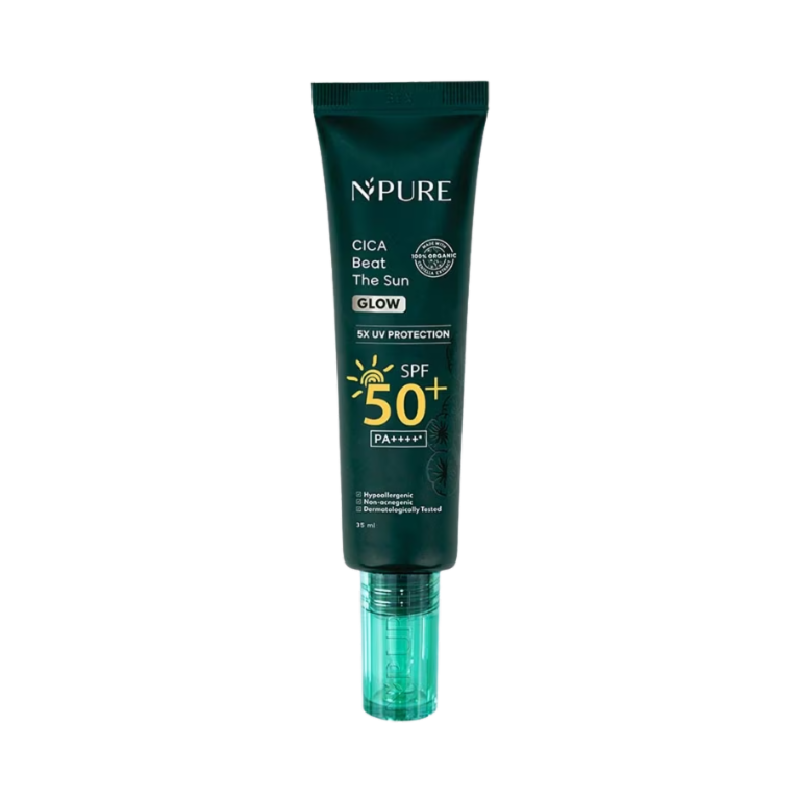 NPURE Cica Beat The Sun Glow SPF 50 - 35ml