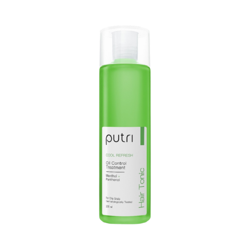 PUTRI Hair Tonic Cool Refresh Green - 200ml
