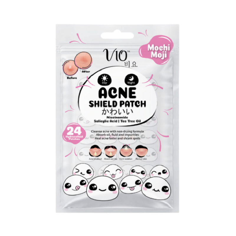 VIO Acne Shield Patch Mochi Moji - 24 Patches
