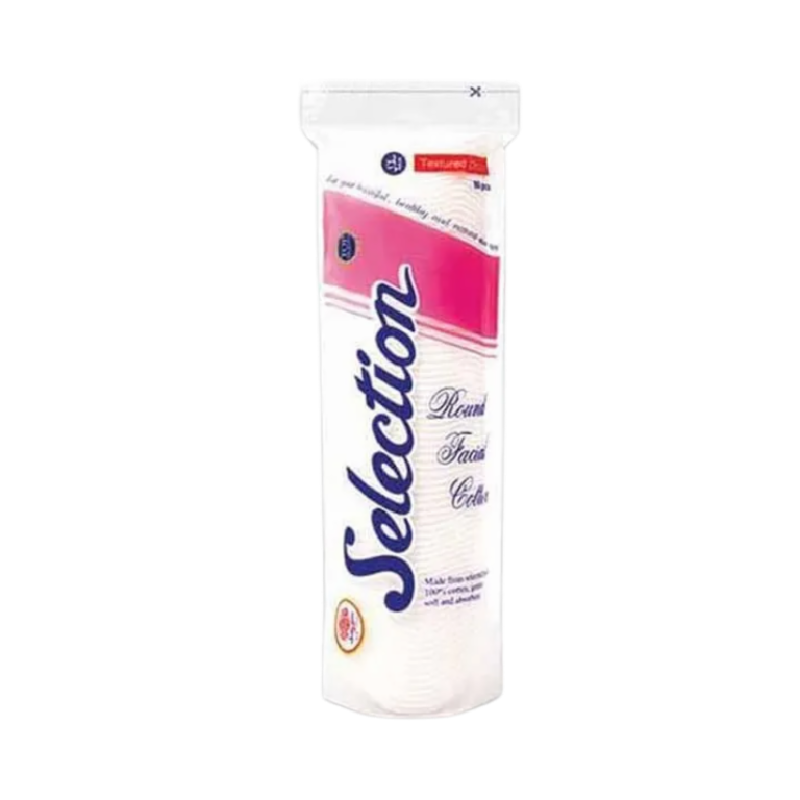 SELECTION Facial Cotton Oval - 80 Pcs