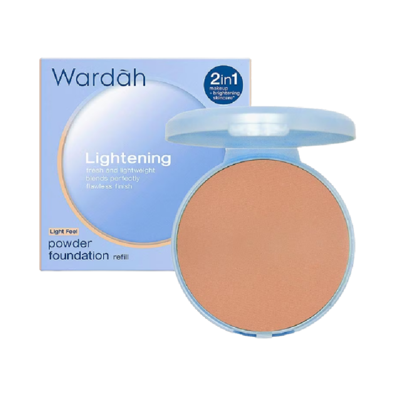 WARDAH Lightening Refill Powder Foundation 04 Neutral Sand (42N) - 12gr