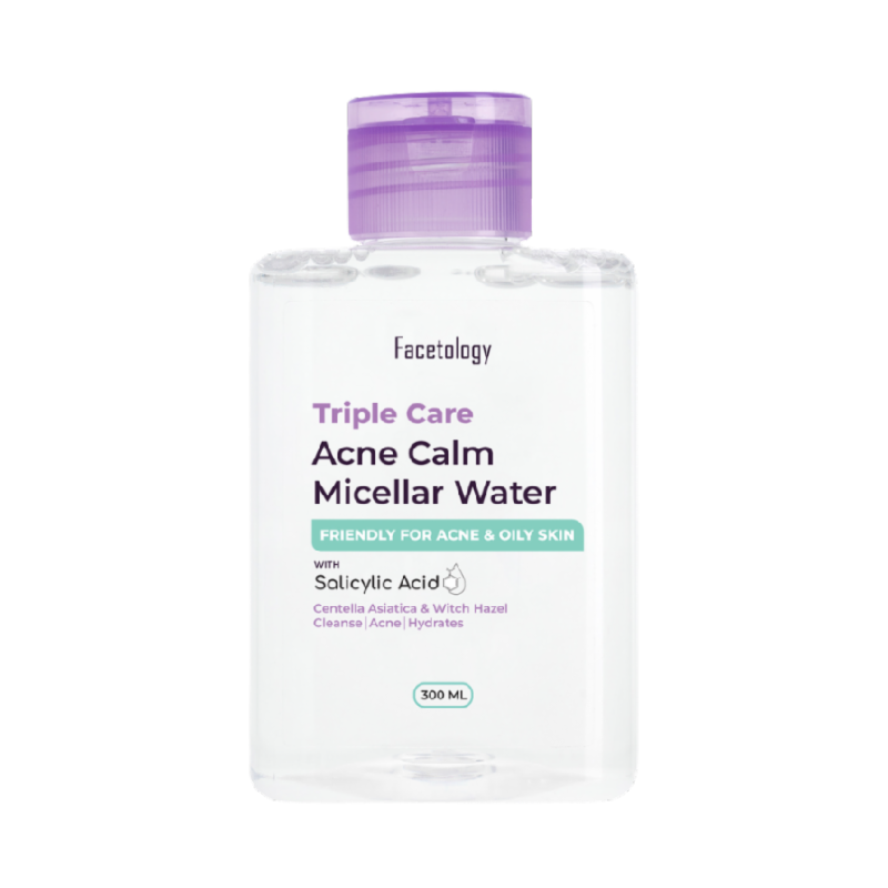 FACETOLOGY Triple Care Micellar Water Acne Calm - 300ml
