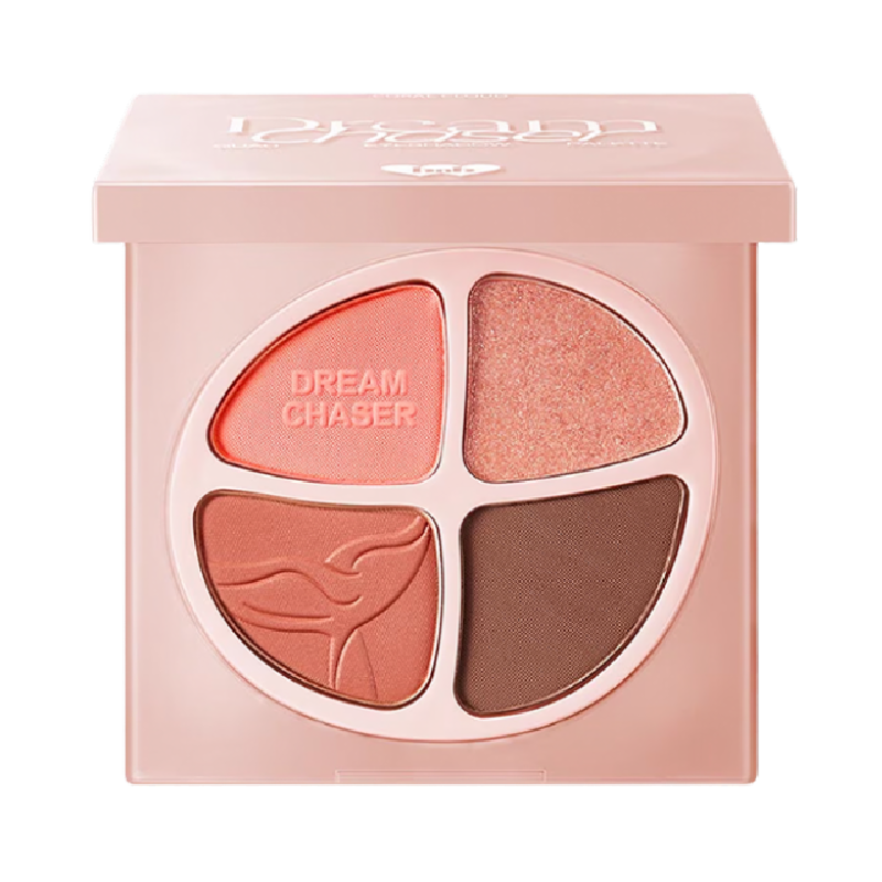 BARENBLISS Dream Chaser Quad Eyeshadow Palette 02 Coral Cloud - 4.5gr