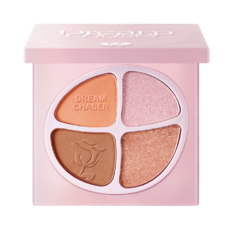 BARENBLISS Dream Chaser Quad Eyeshadow Palette 03 Sugary Rose - 4.5gr