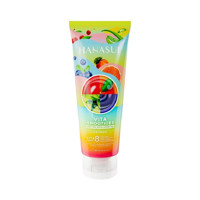 HANASUI Body Spa Exfoliating Gel Rainbow - 180ml