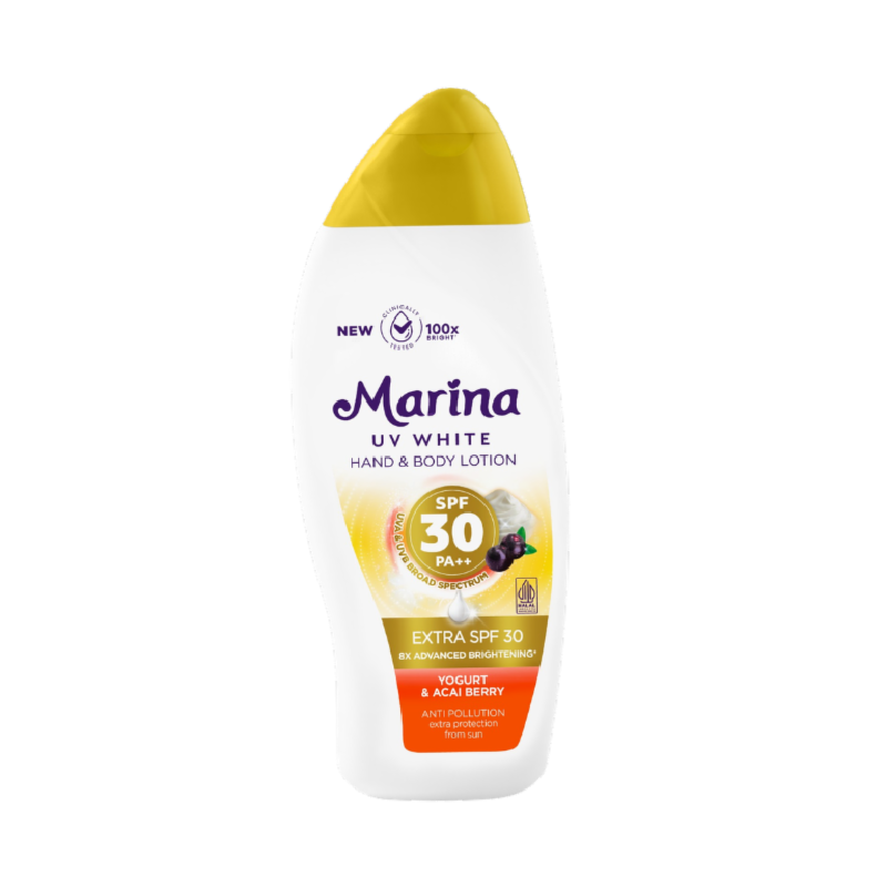 MARINA UV White Body Lotion Extra SPF 30 - 185ml