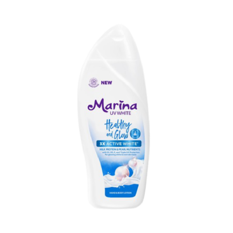 MARINA UV White Body Lotion Healthy & Glow - 185ml