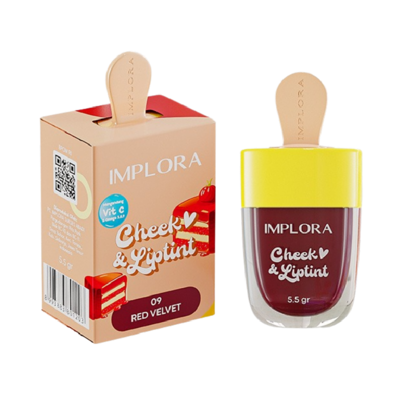 IMPLORA Lip Tint 09 Red Velvet - 5.5gr