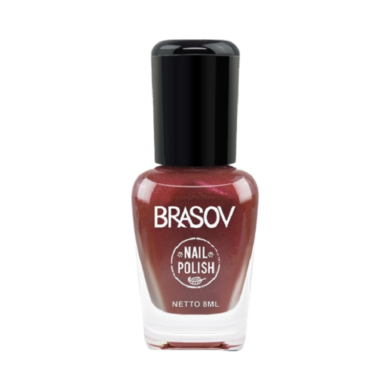 BRASOV Nail Polish Maroon - 8ml