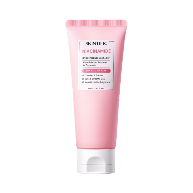 SKINTIFIC Niacinamide Brightening Cleanser - 80ml