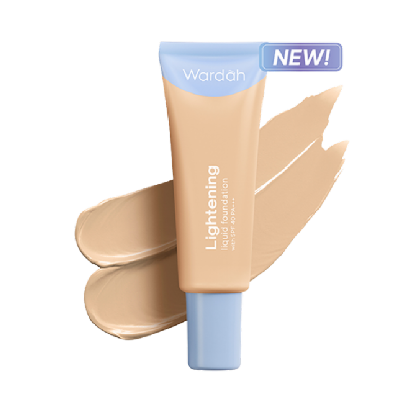 WARDAH Lightening Liquid Foundation 02 Neutral Beige (32N) - 25ml