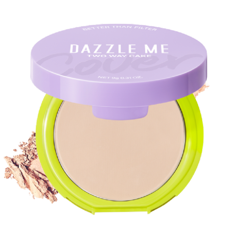 DAZZLE ME Double Kill Two Way Cake Powder C01 Rich Fair - 9gr