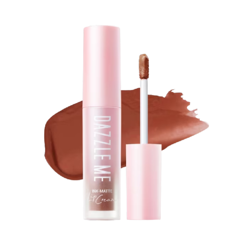 DAZZLE ME Ink Matte Lip Cream B06 Worth Ink - 2.5gr