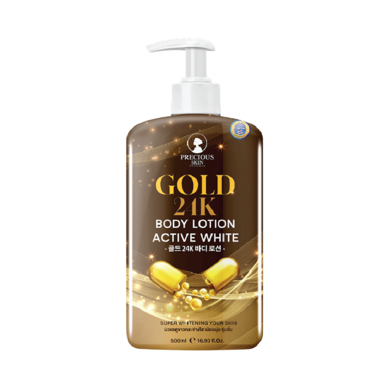 PRECIOUS SKIN Thailand Gold Body Lotion - 500ml