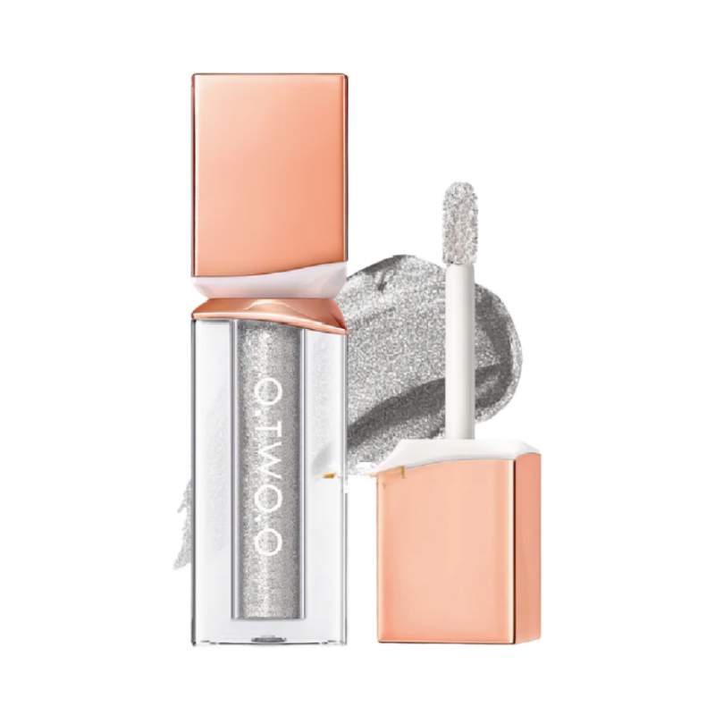 O TWO O Powder Mist Liquid Eyeshadow E01 Glacier Silver - 3gr