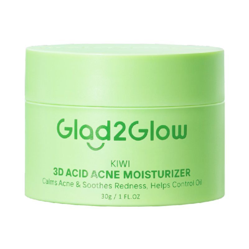 GLAD2GLOW Kiwi 3D Acid Acne Moisturizer - 30gr