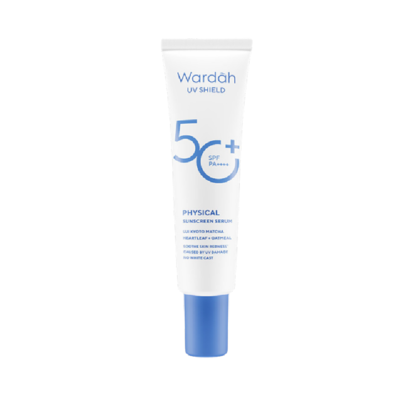 WARDAH UV Shield Physical Sunscreen Serum SPF 50 - 30ml