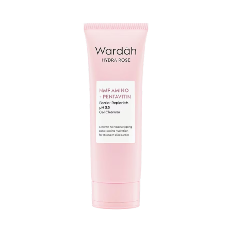 WARDAH Hydra Rose NMF Amino + Pentavitin Gel Cleanser - 100ml