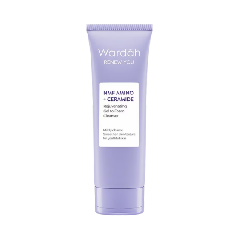WARDAH Renew You NMF Amino + Ceramide Gel To Foam Cleanser - 100ml