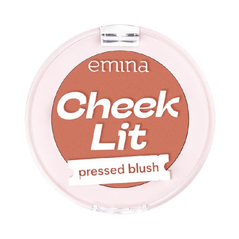 EMINA Cheek Lit Pressed Blush 06 Apple Crumble - 3.5gr