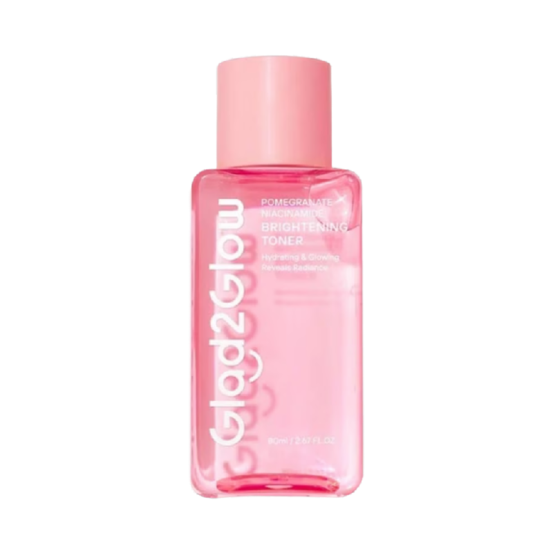 GLAD2GLOW Pomegranate Niacinamide Brightening Toner - 80ml