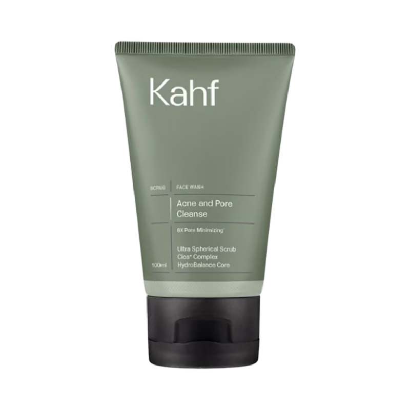 KAHF Face Wash Acne & Pore Cleanse Scrub - 100ml
