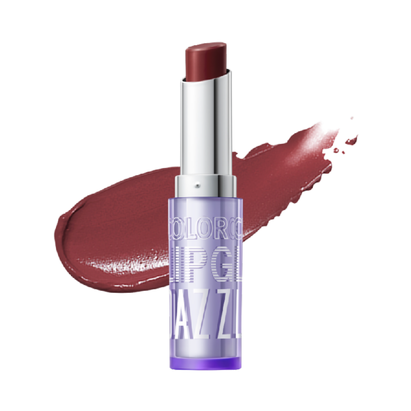 DAZZLE ME Color Chrome Lip Glaze 10 Smoke Auburn - 3.3gr