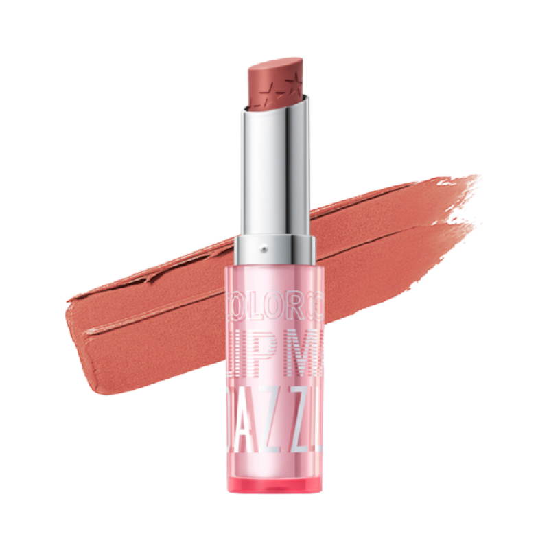 DAZZLE ME Color Chrome Lip Matte R08 Charming Rose - 3.6gr