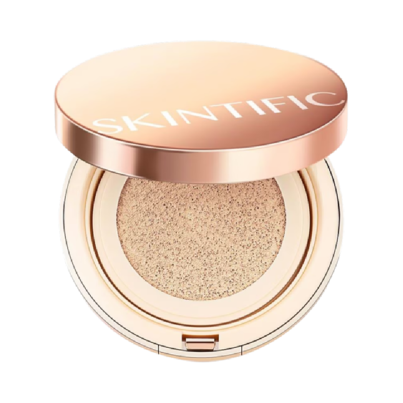SKINTIFIC Cover All Perfect Cushion 03W Warm Almond - 11gr