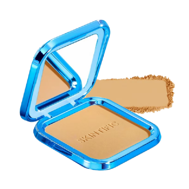 SKINTIFIC Ultra Cover Powder Foundation 03A Almond - 9gr