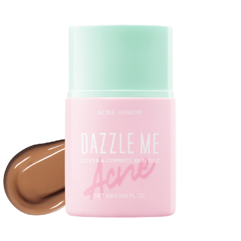DAZZLE ME Acne Skin Tint W08 Warm Cashew - 25ml