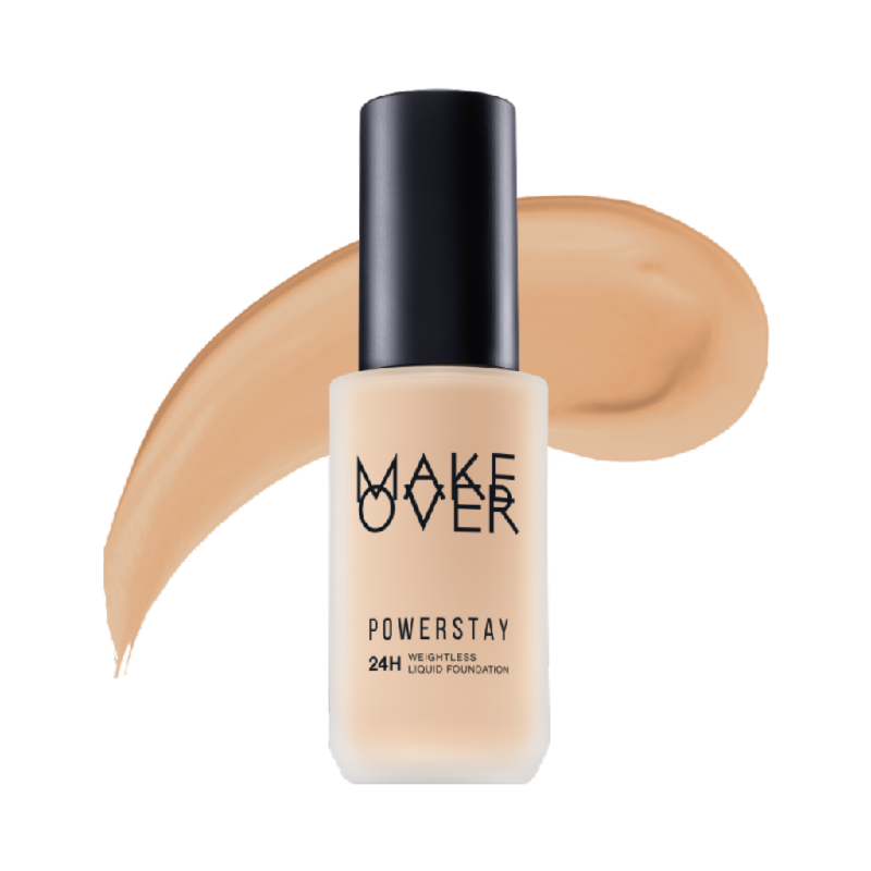 MAKE OVER Powerstay Weightless Liquid Foundation W30 Creme Beige - 40ml