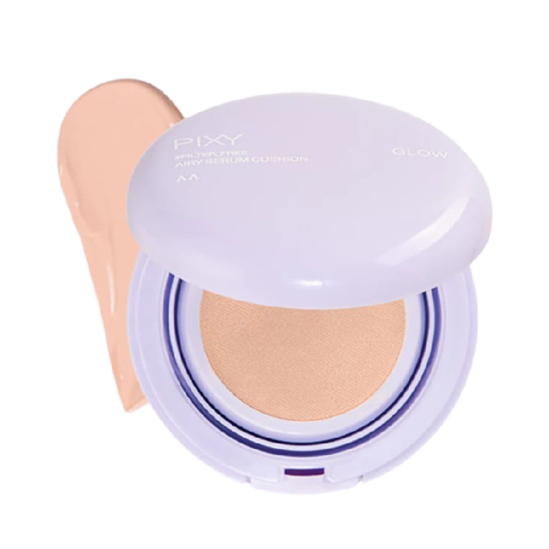 PIXY Filter Free Airy Serum Cushion Glow C12 Fair Ivory - 15gr