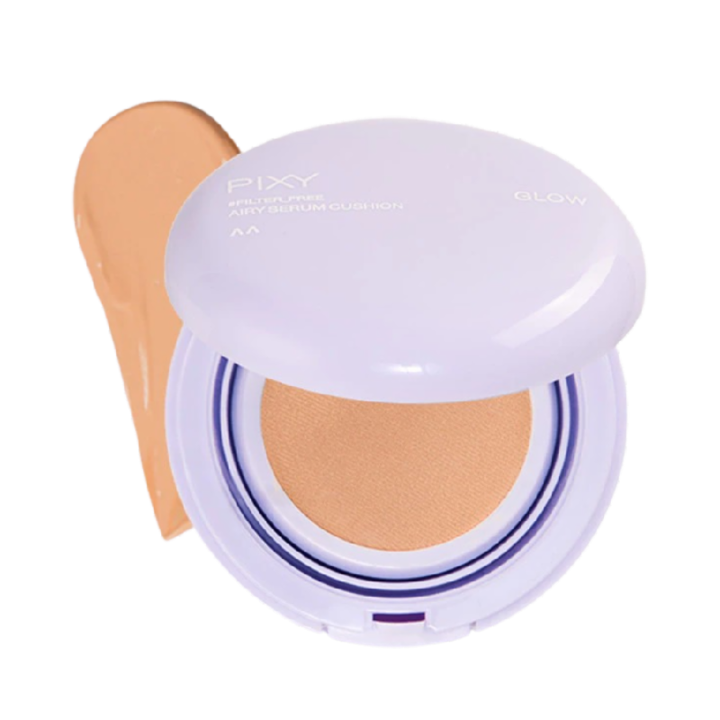 PIXY Filter Free Airy Serum Cushion Glow N43 Medium Beige - 15gr