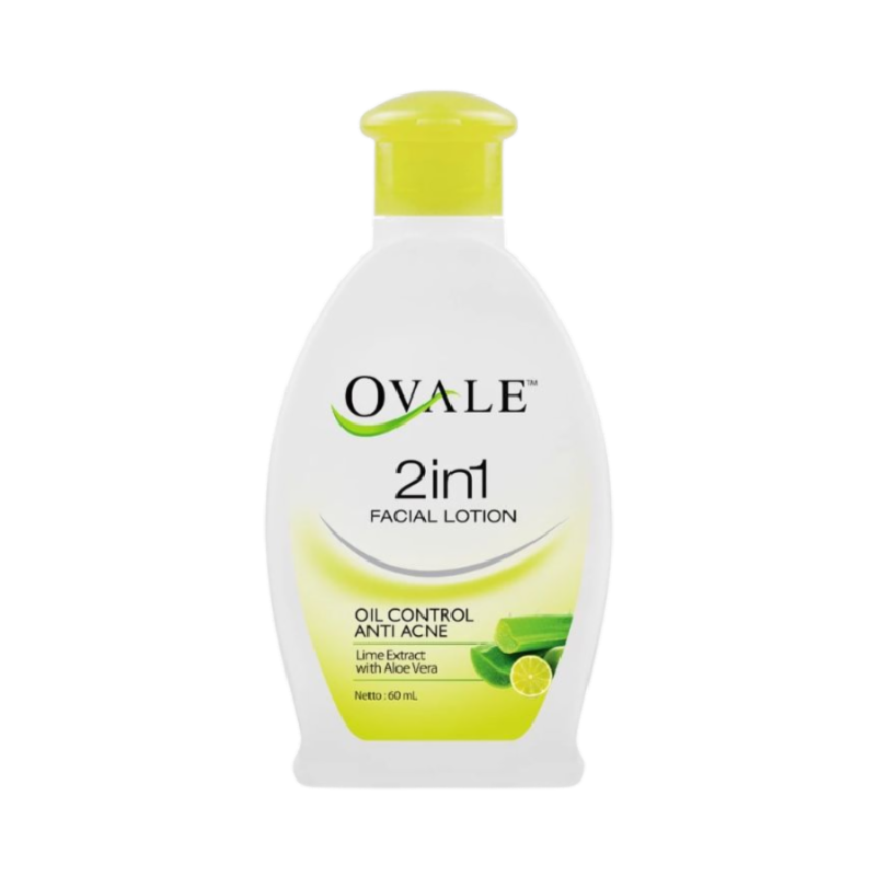 OVALE 2In1 Facial Lotion Anti Acne Mini - 60ml