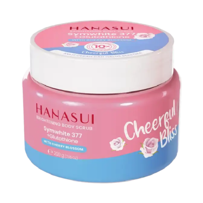 HANASUI Brightening Body Scrub Cheerful Bliss - 200gr