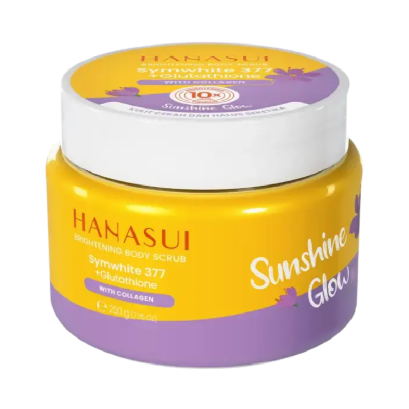 HANASUI Brightening Body Scrub Sunshine Glow - 200gr
