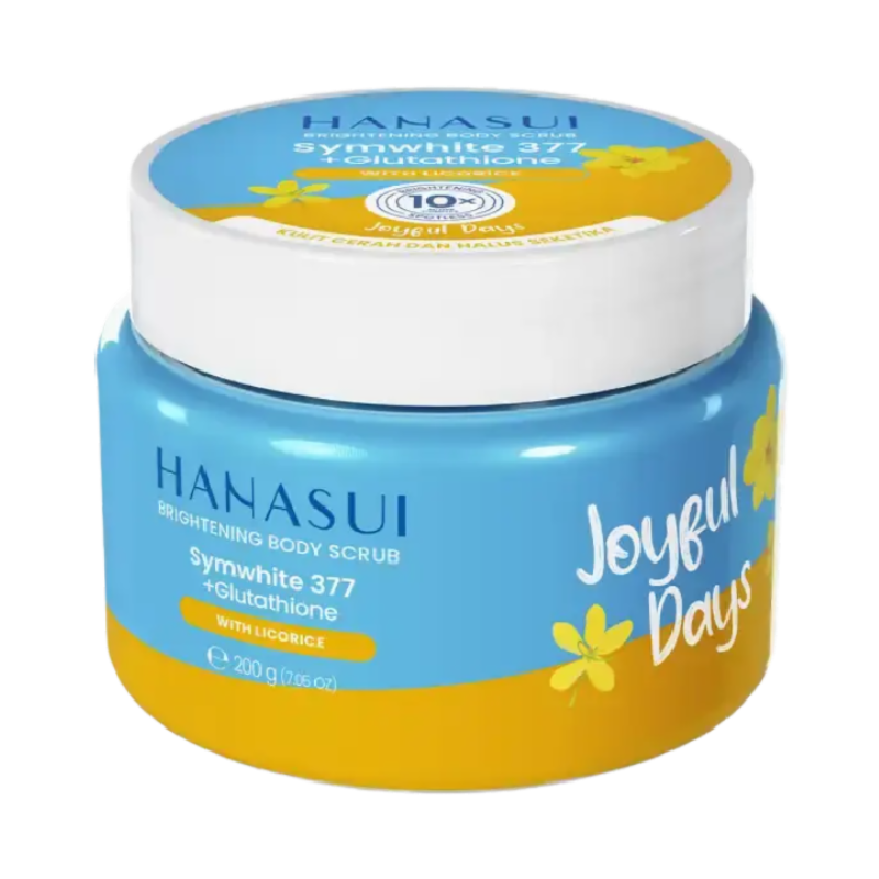HANASUI Brightening Body Scrub Joyful Days - 200gr