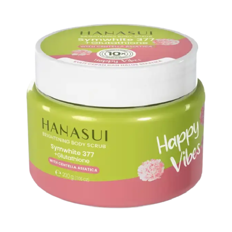 HANASUI Brightening Body Scrub Happy Vibes - 200gr