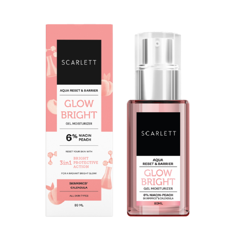 SCARLETT Aqua Reset & Barrier Gel Moisturizer Glow Bright - 80ml
