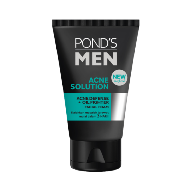 PONDS Men Facial Wash Acne Solution - 100gr